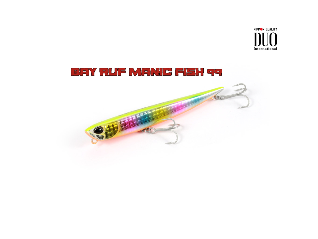 Duo Bay Ruf Manic Fish 99 – un vobler precum un periscop