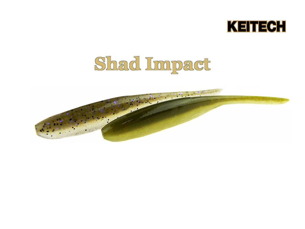 Keitech Shad Impact 5” - miscarea perfecta pe orizontala