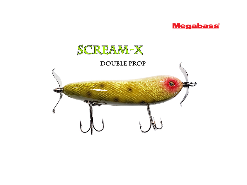 Megabass Scream-X Double Prop – o naluca de factura oldies