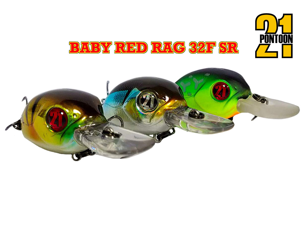 Pontoon21 Baby Red Rag 32F SR – un vobler pentru pescuitul de finete